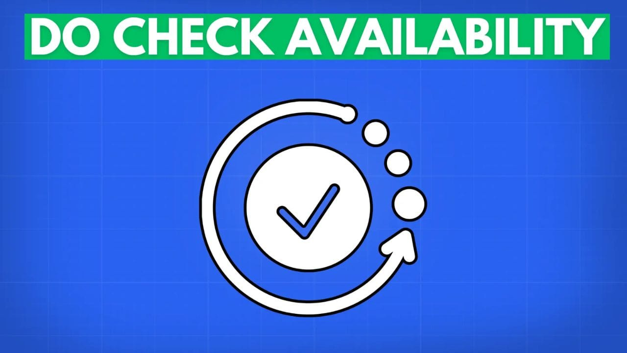 Check the availability of your vlog channel name idea