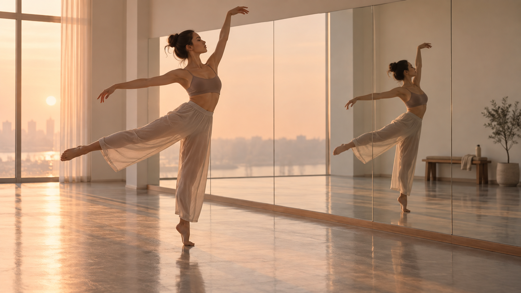 Lindo videoclipe: Dancing Reflections