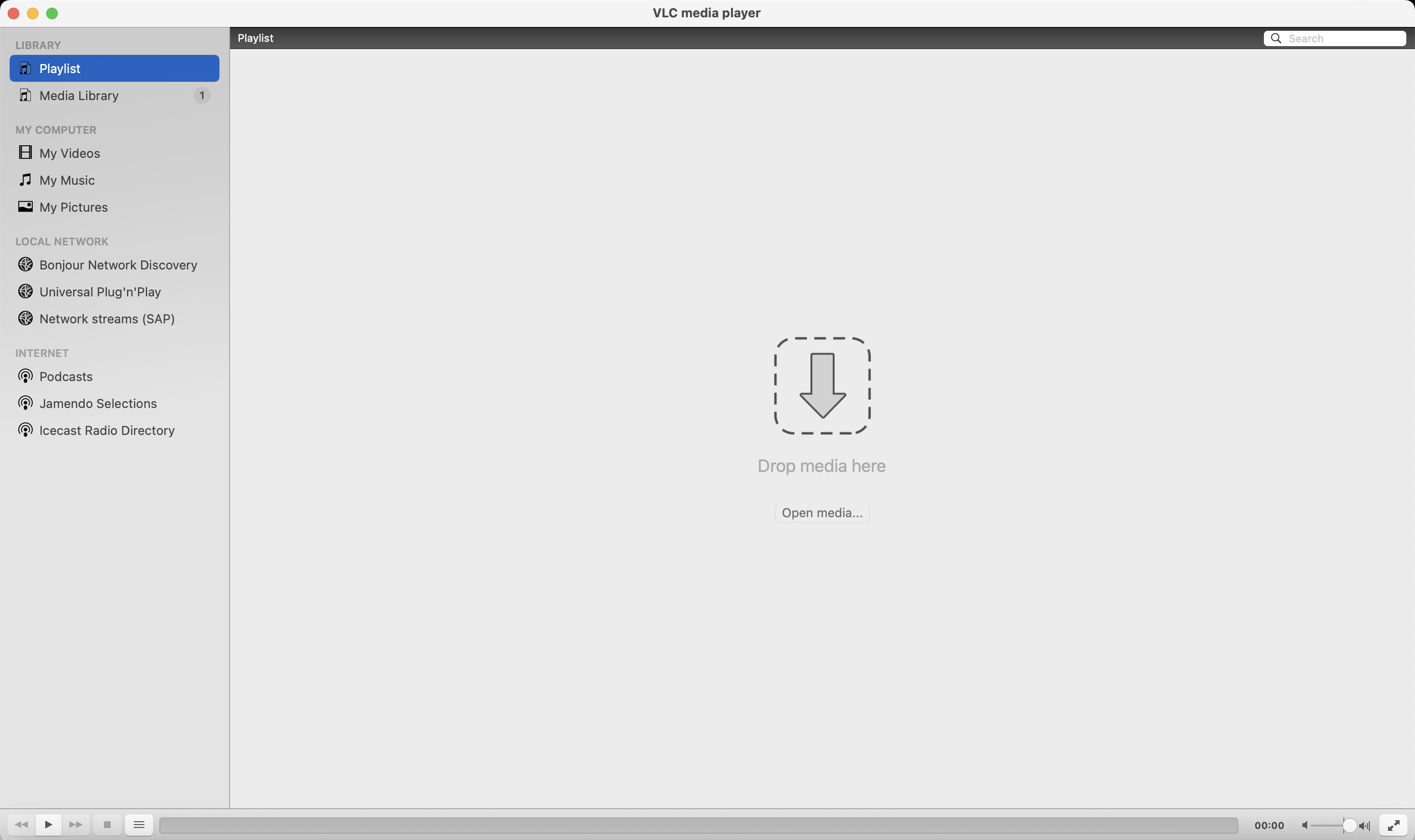 VLC media player homepage