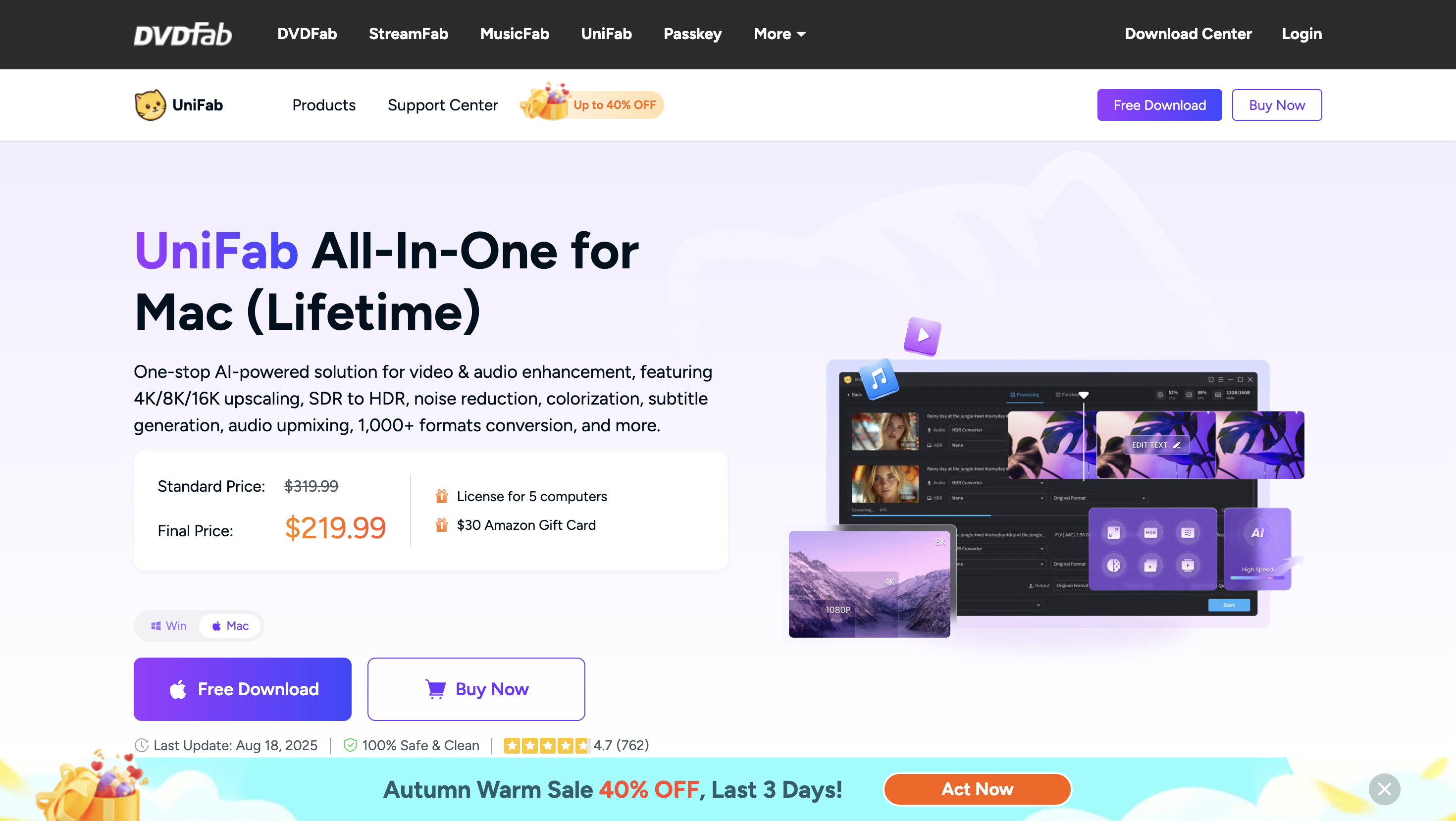 Download and install DVDFab