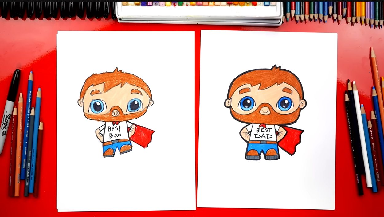 Un biglietto per la festa del papà fatto a mano