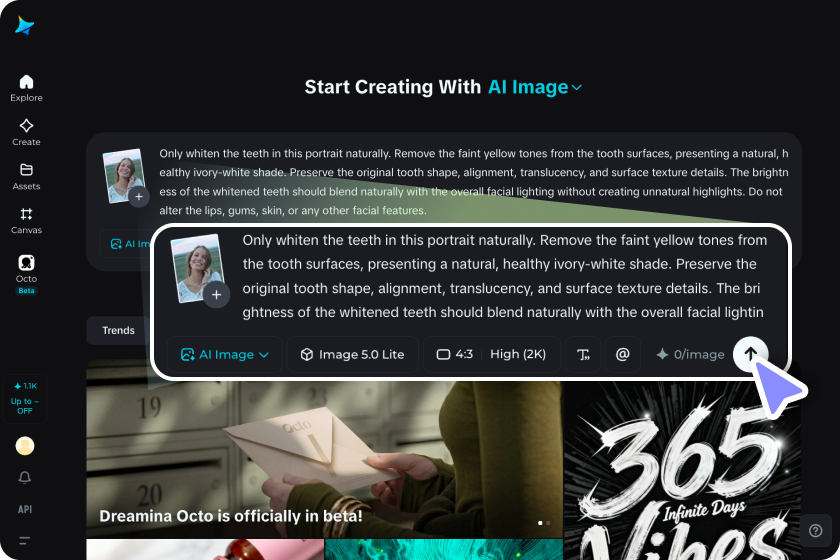 Upload your image and select tools