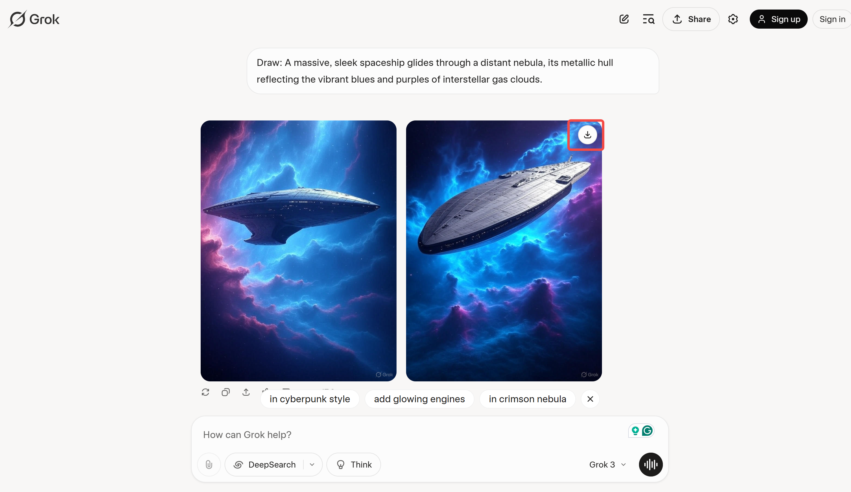 Bilder generieren mit dem X Grok AI-Bildergenerator