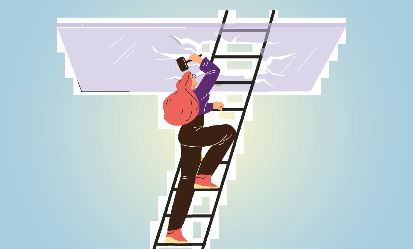 Rompiendo el techo de cristal