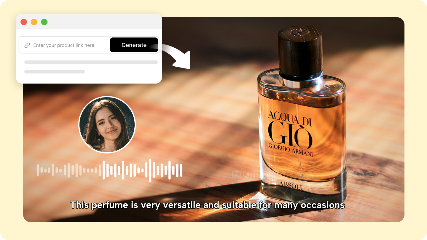 Link sa video generator