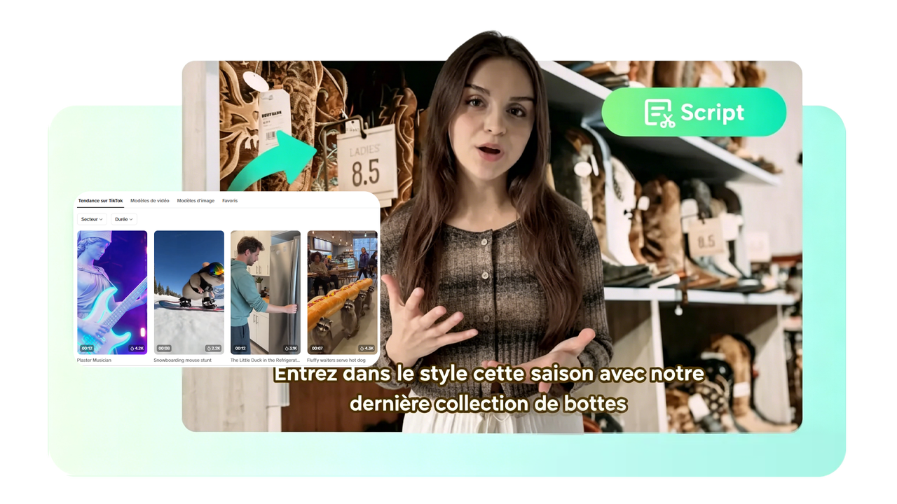 Scripts synchronisés avec avatars IA