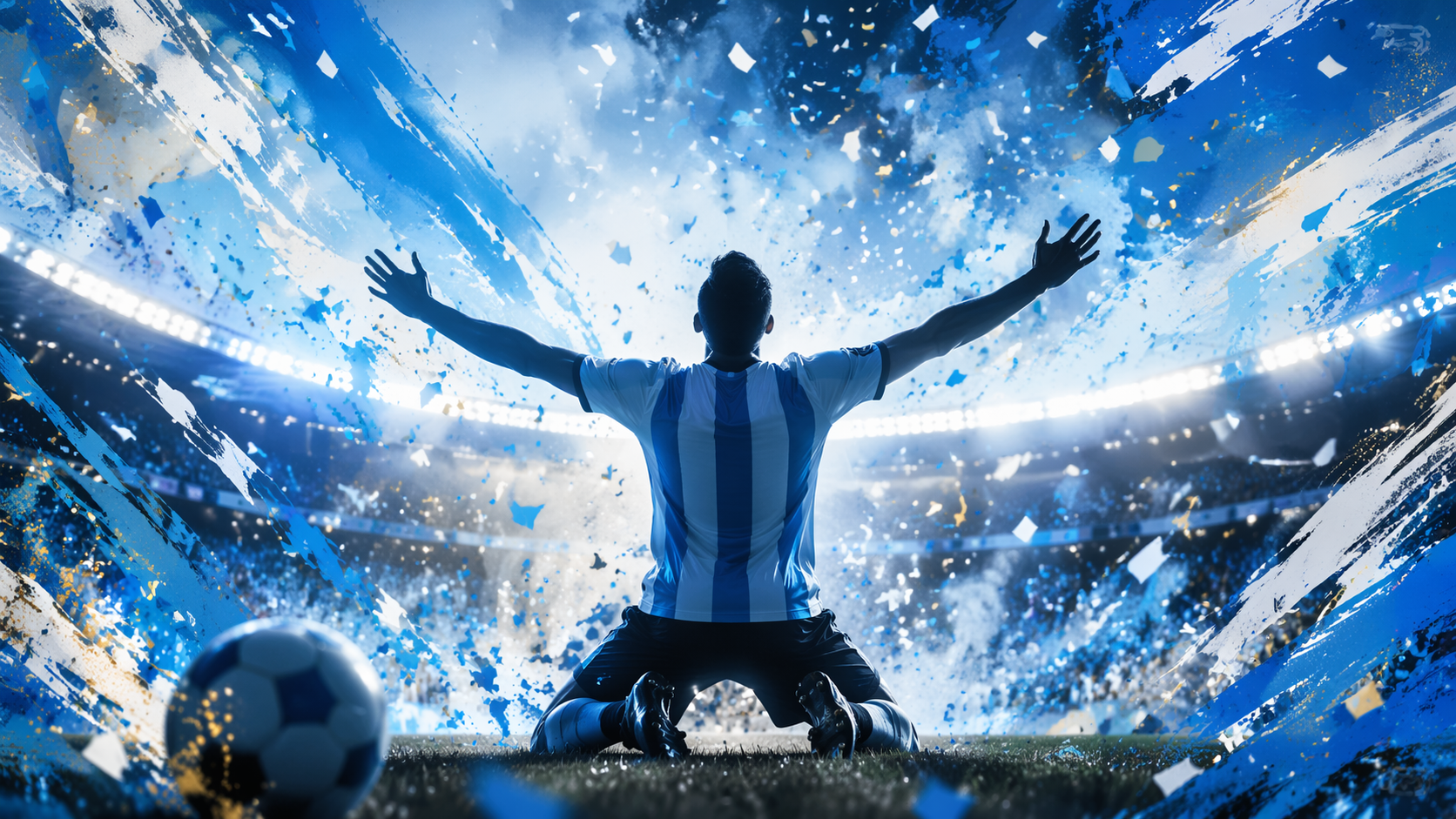 Dreamina Viertelfinale Weltmeisterschaft 2026 ai Poster prompt Beispiel 4: Argentinien gegen Schweiz Poster