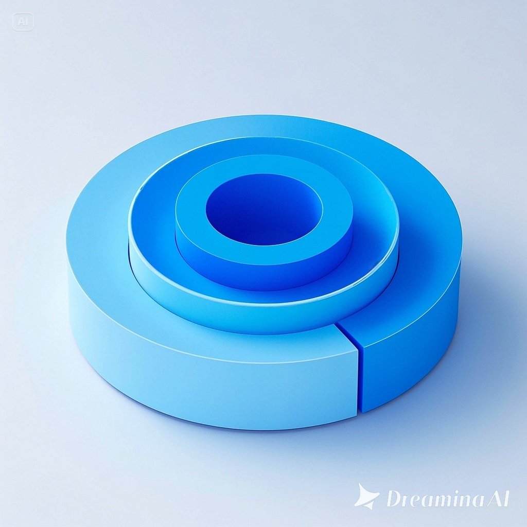 Ring 3D pie chart