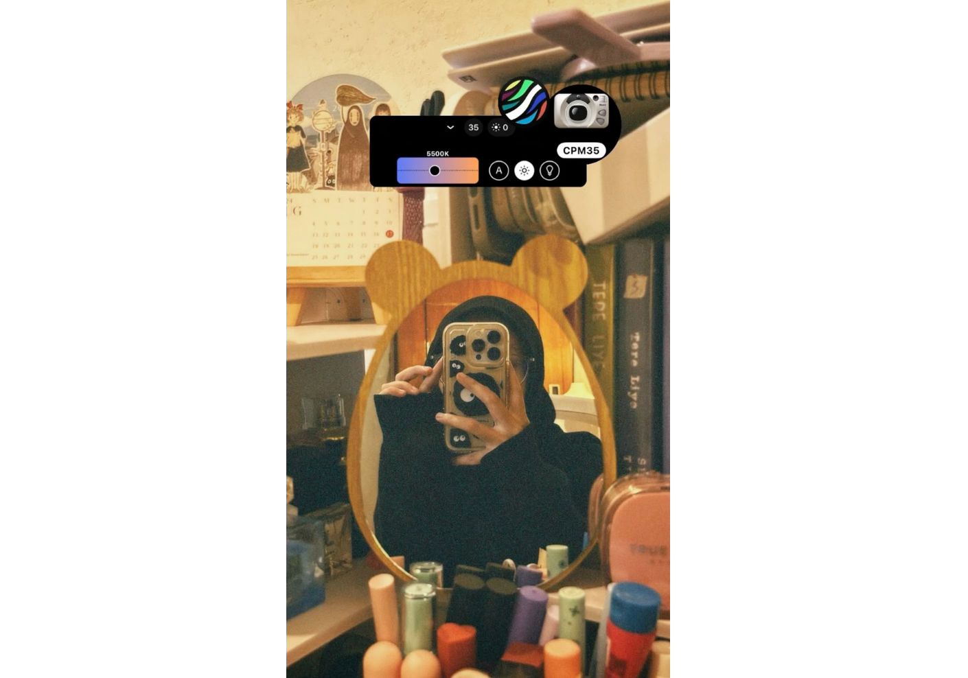 Dazz Cam CPM35-Filter auf Android