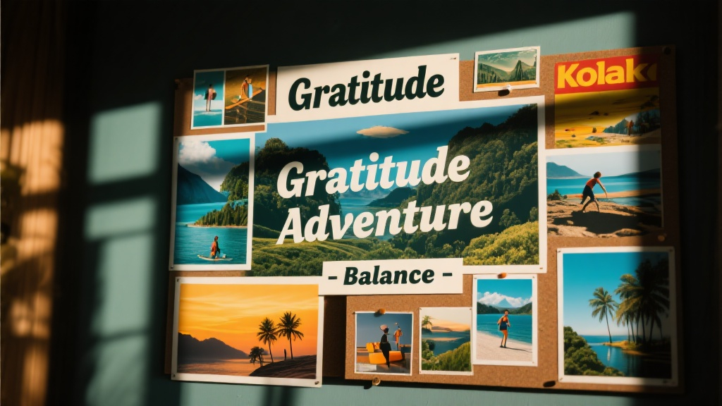 Quadro de visão de felicidade