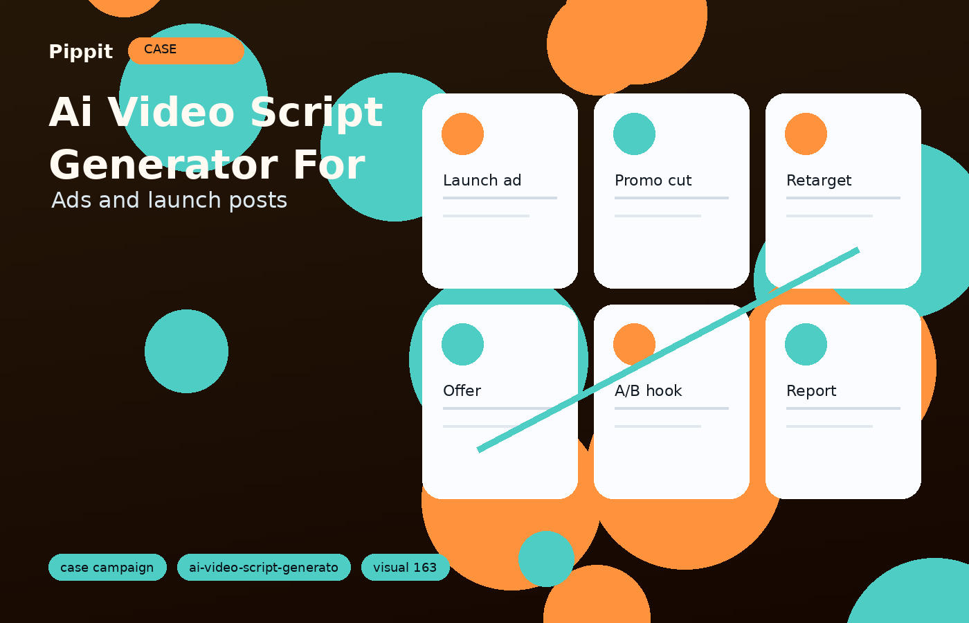 ai video script generator for tiktok campaign launch example