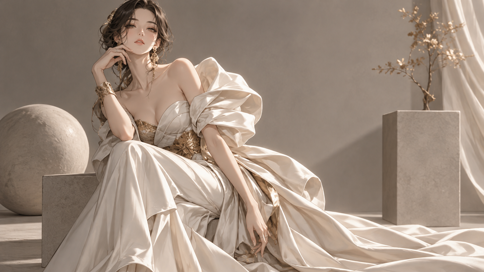 Ivory Couture Studio Portrait example