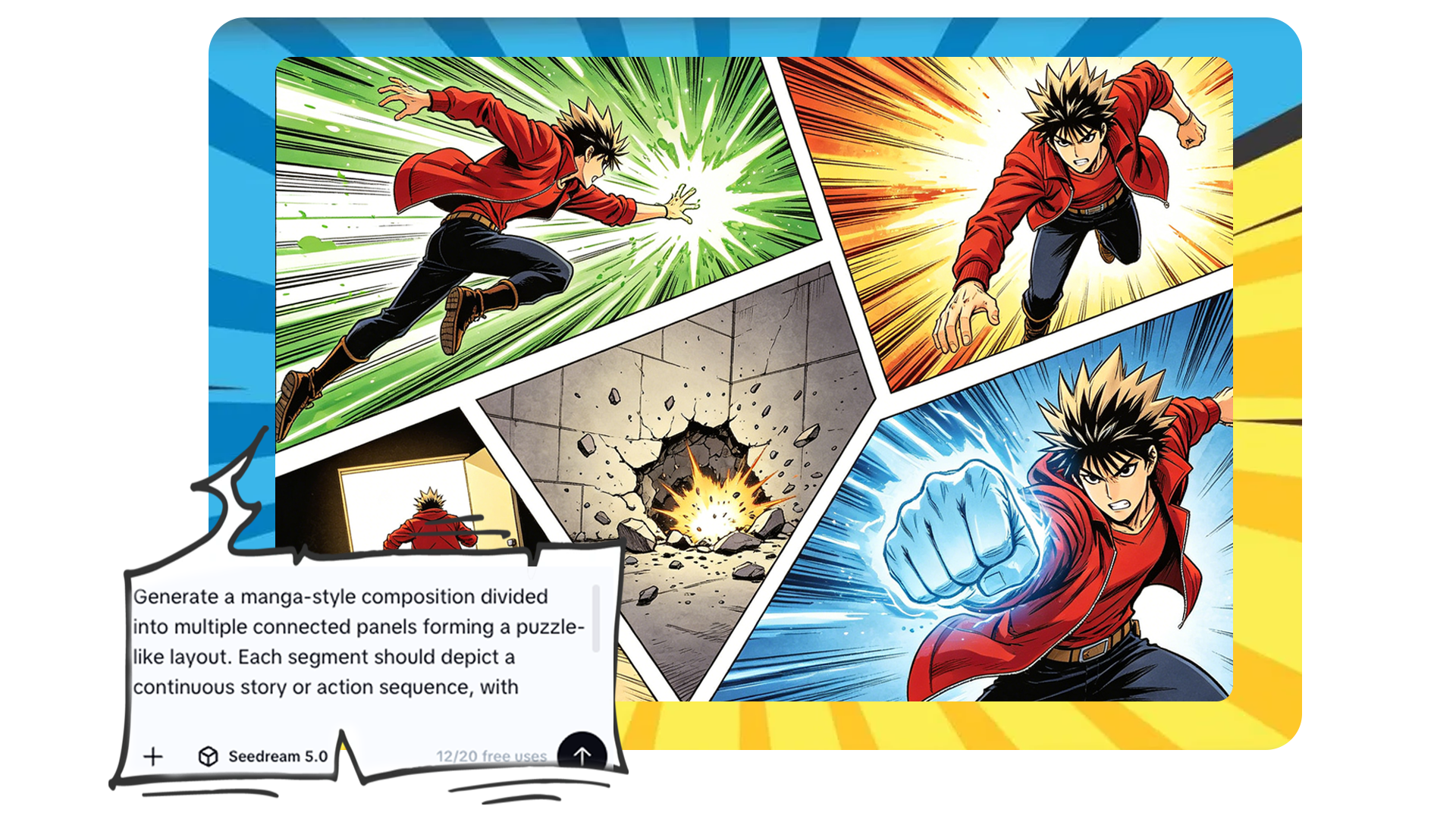 Storie creative e creazione di contenuti