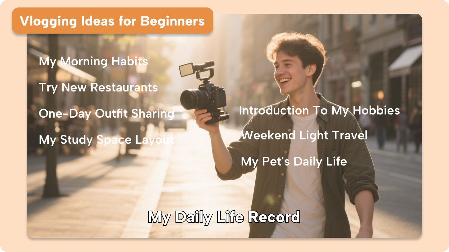 Vlogging-Ideen für Anfänger