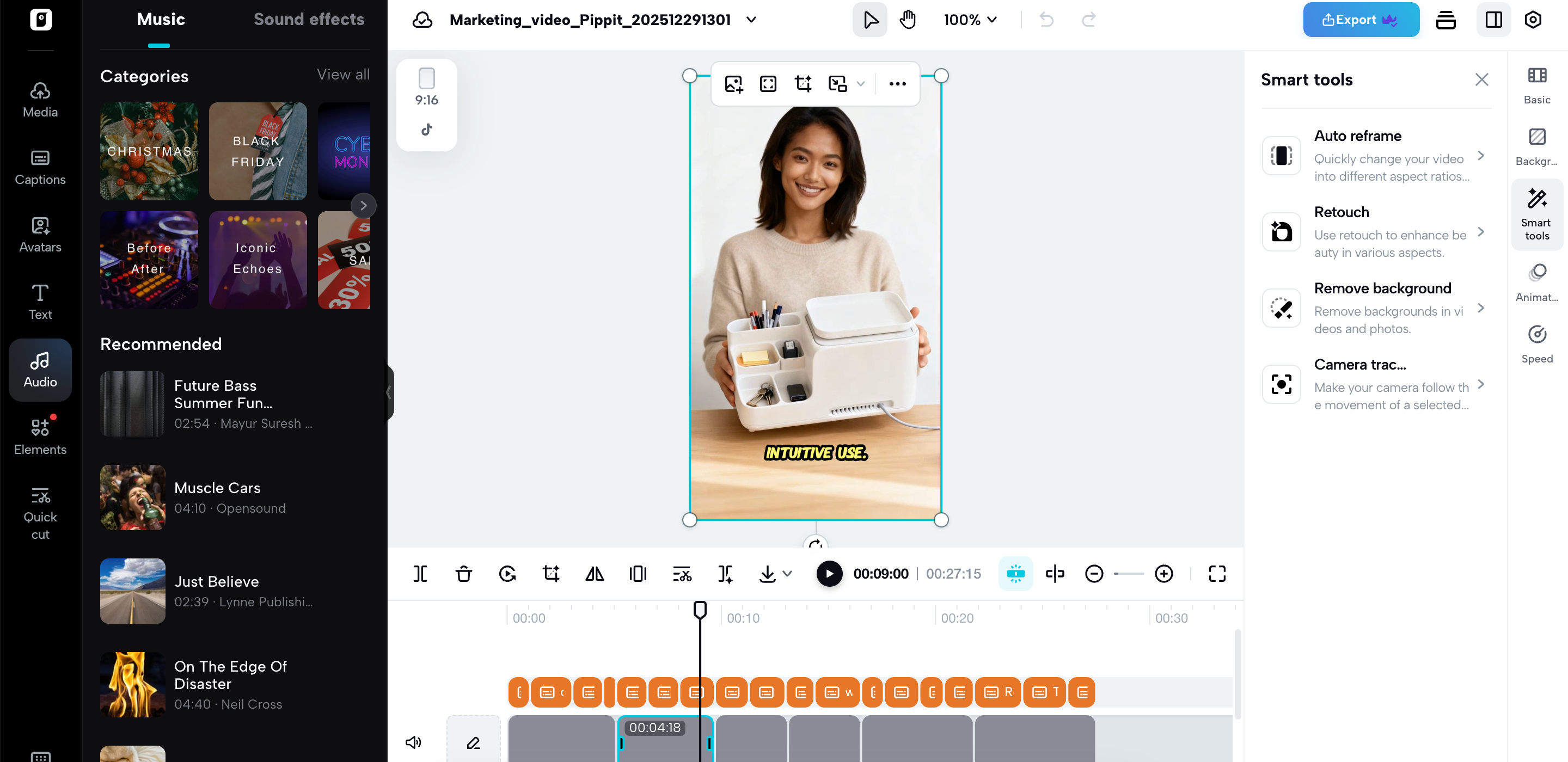 Video and image editor