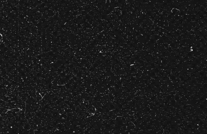 Dusty and scratched film grain