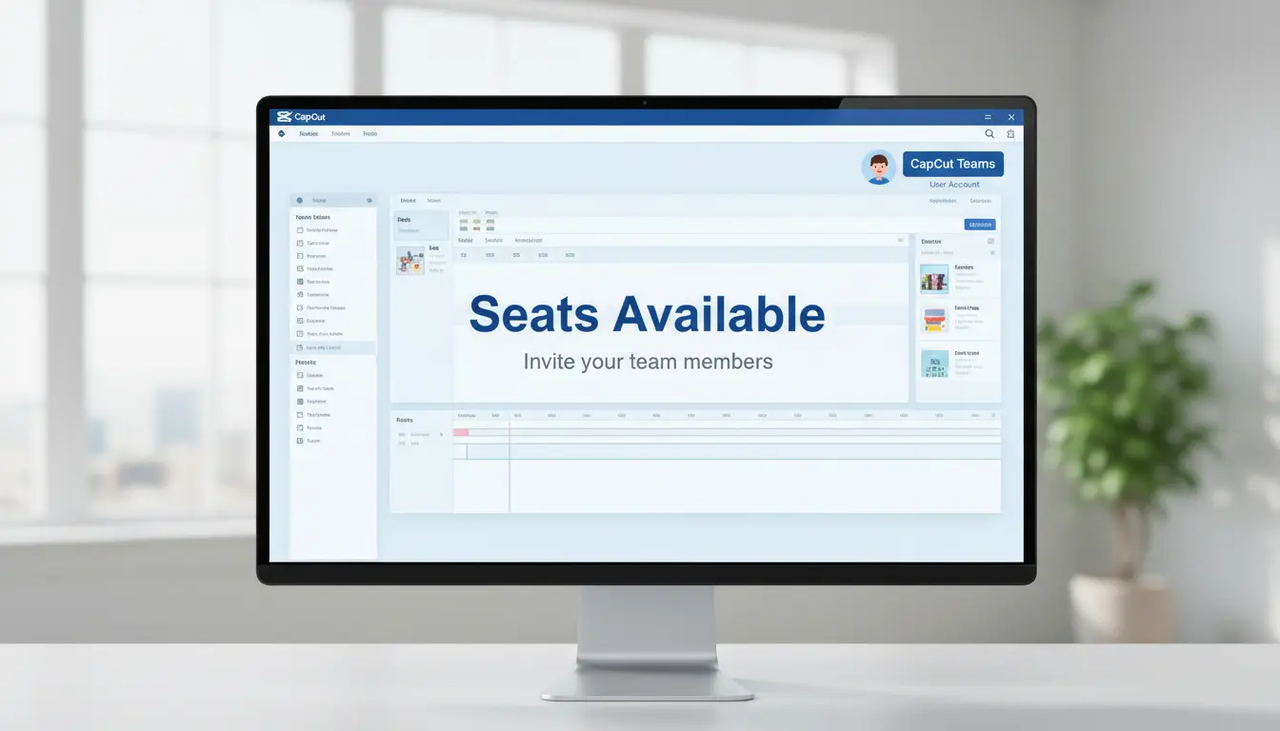 seats available for CapCut teams