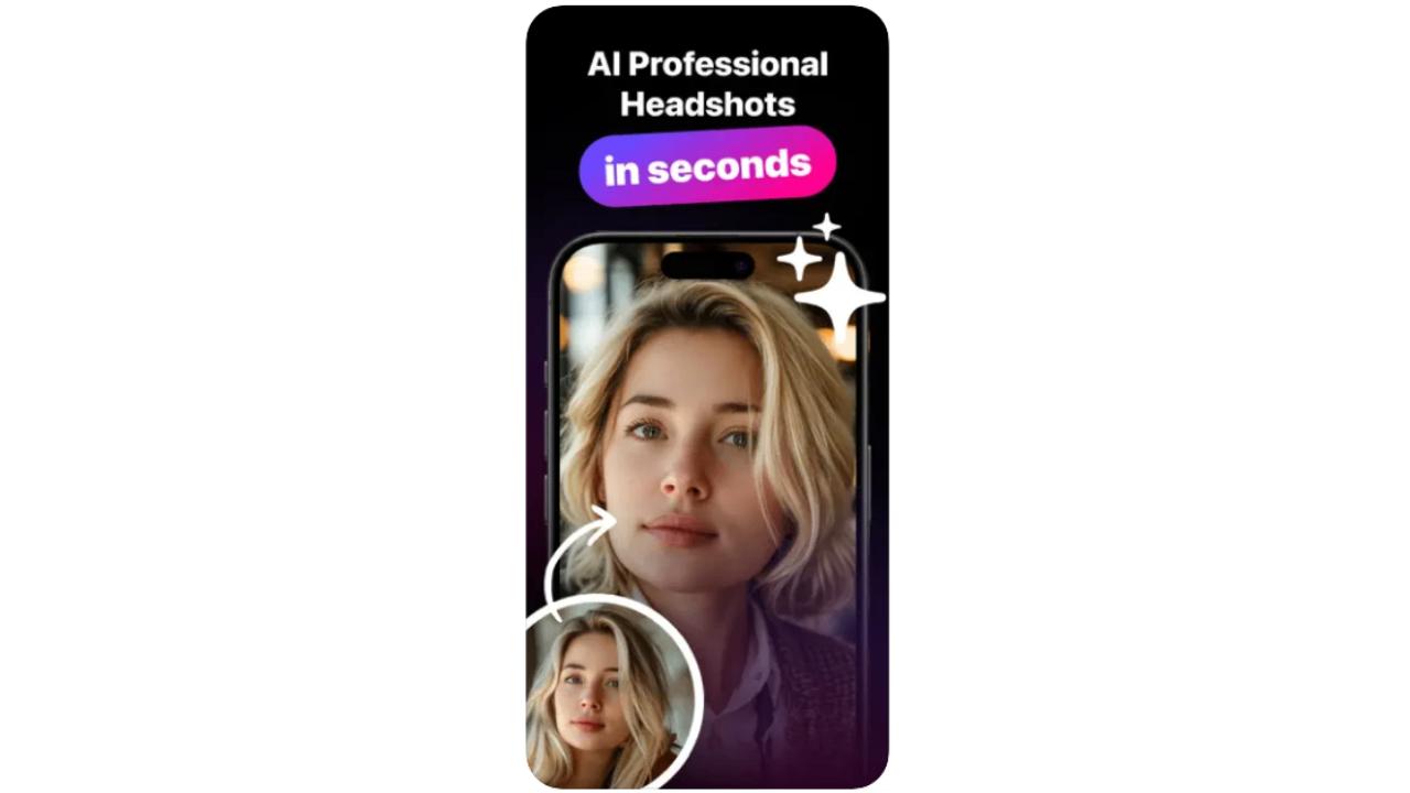 Professional AI Headshot HERO