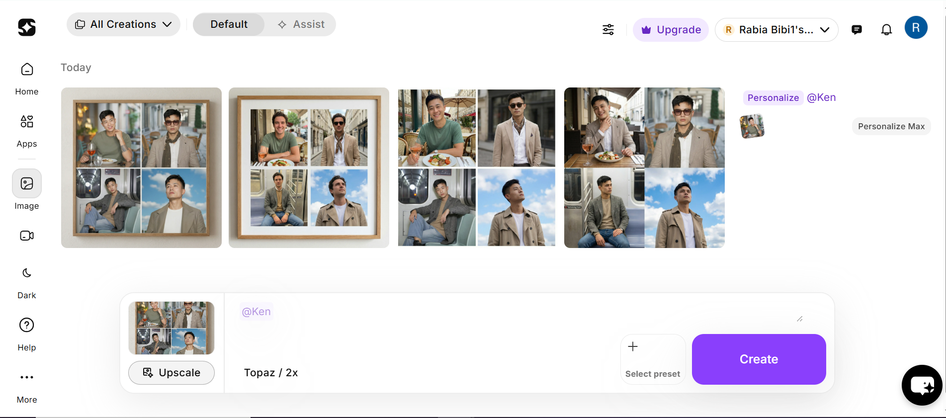 Imagine.Art - free AI age generator