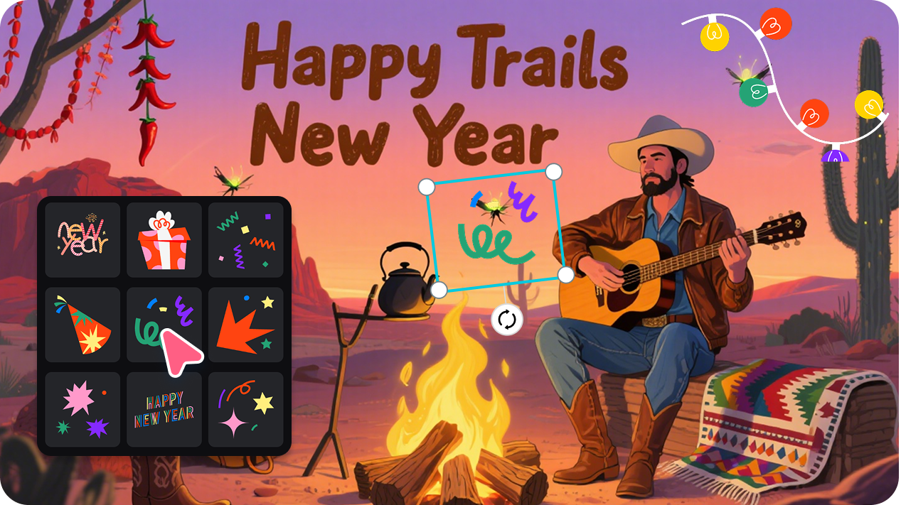 Refine New Year design