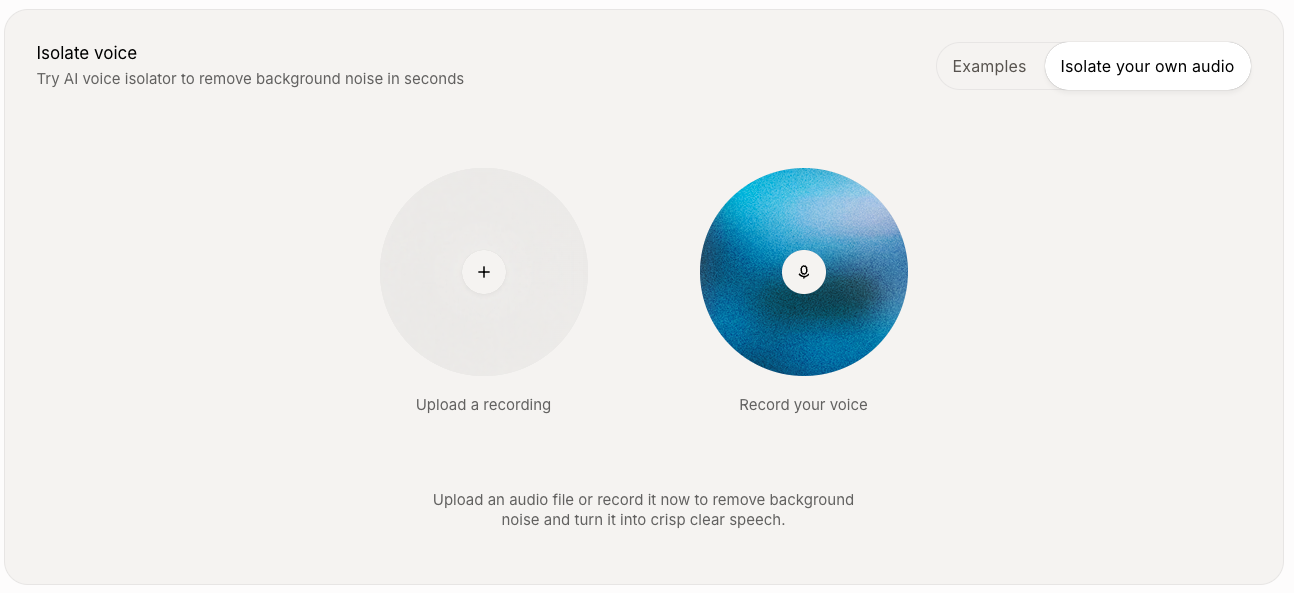 ElevenLabs Audio Enhancement Tool