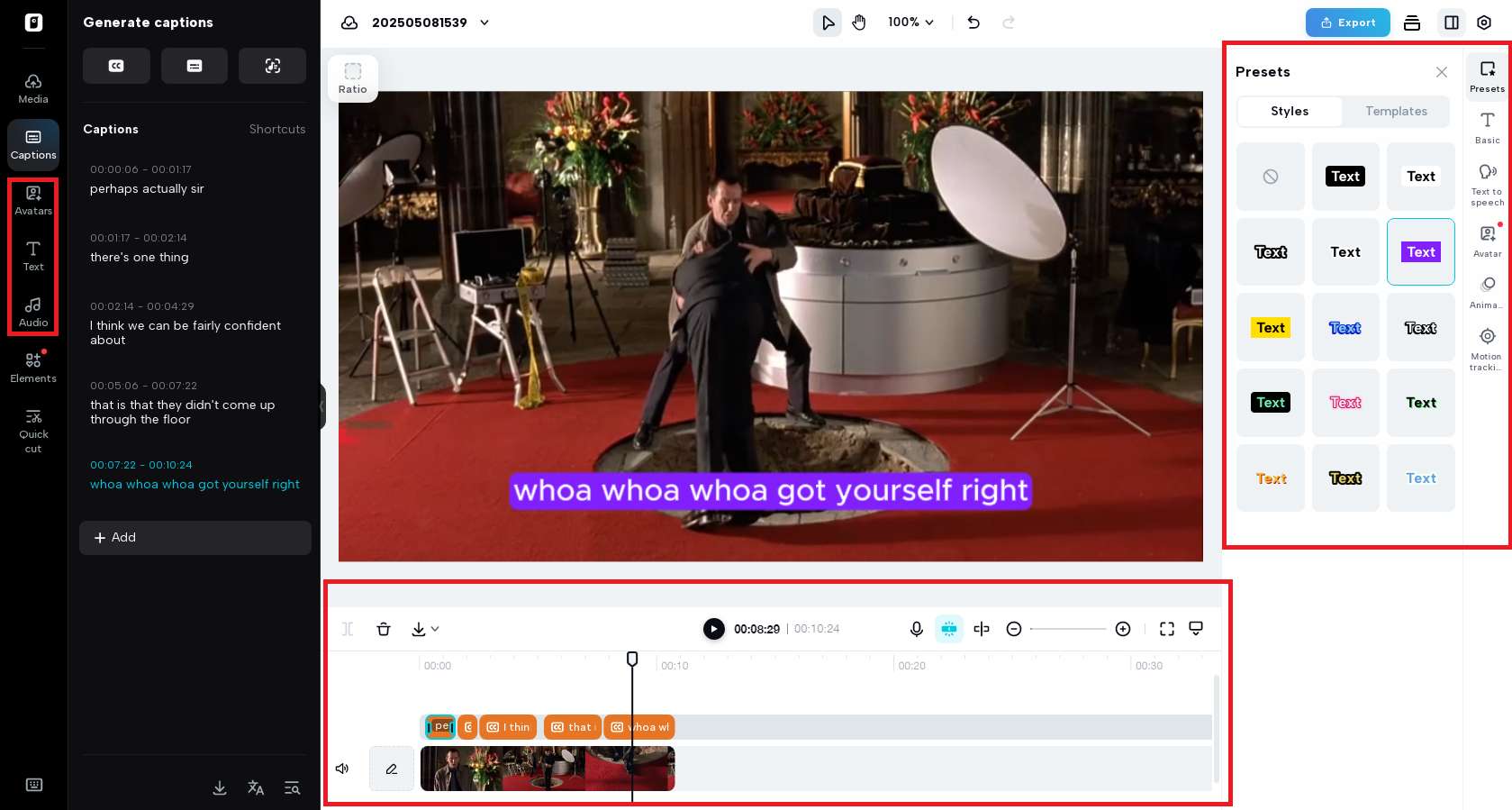 Robust AI editing tools