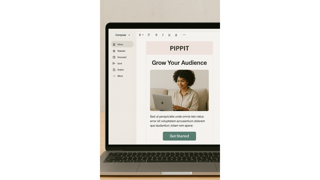 Email marketing templates as marketing collateral