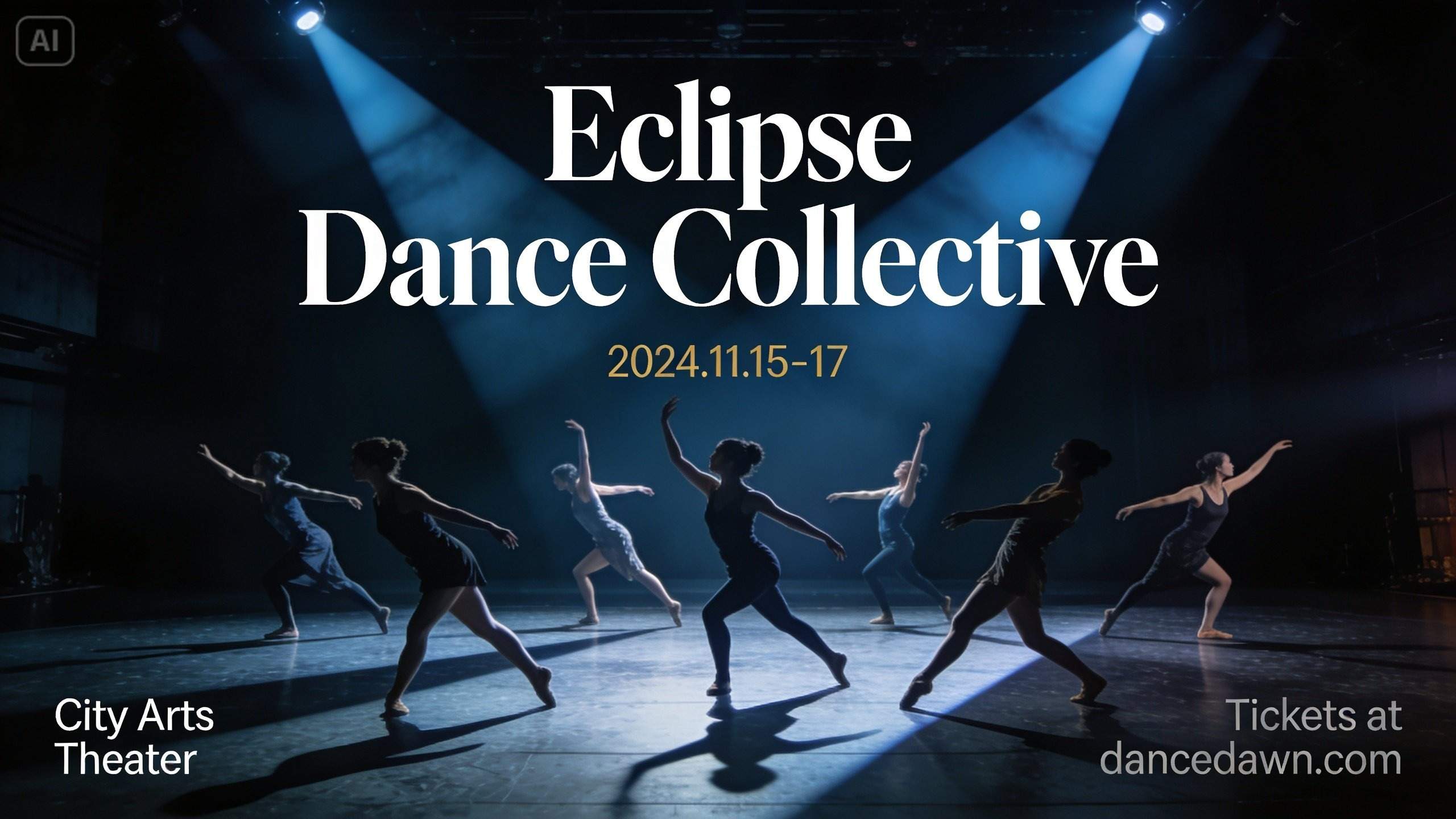 AI Contemporary Dance Poster feature