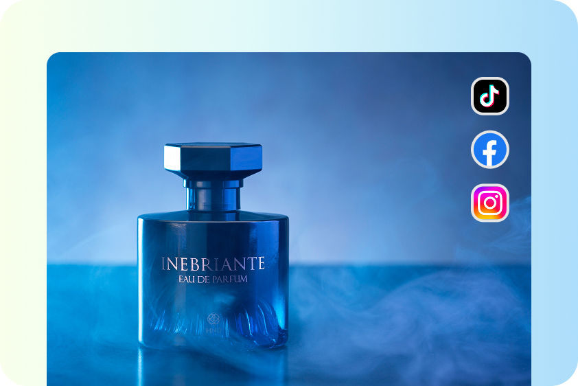 Quick social media commercials