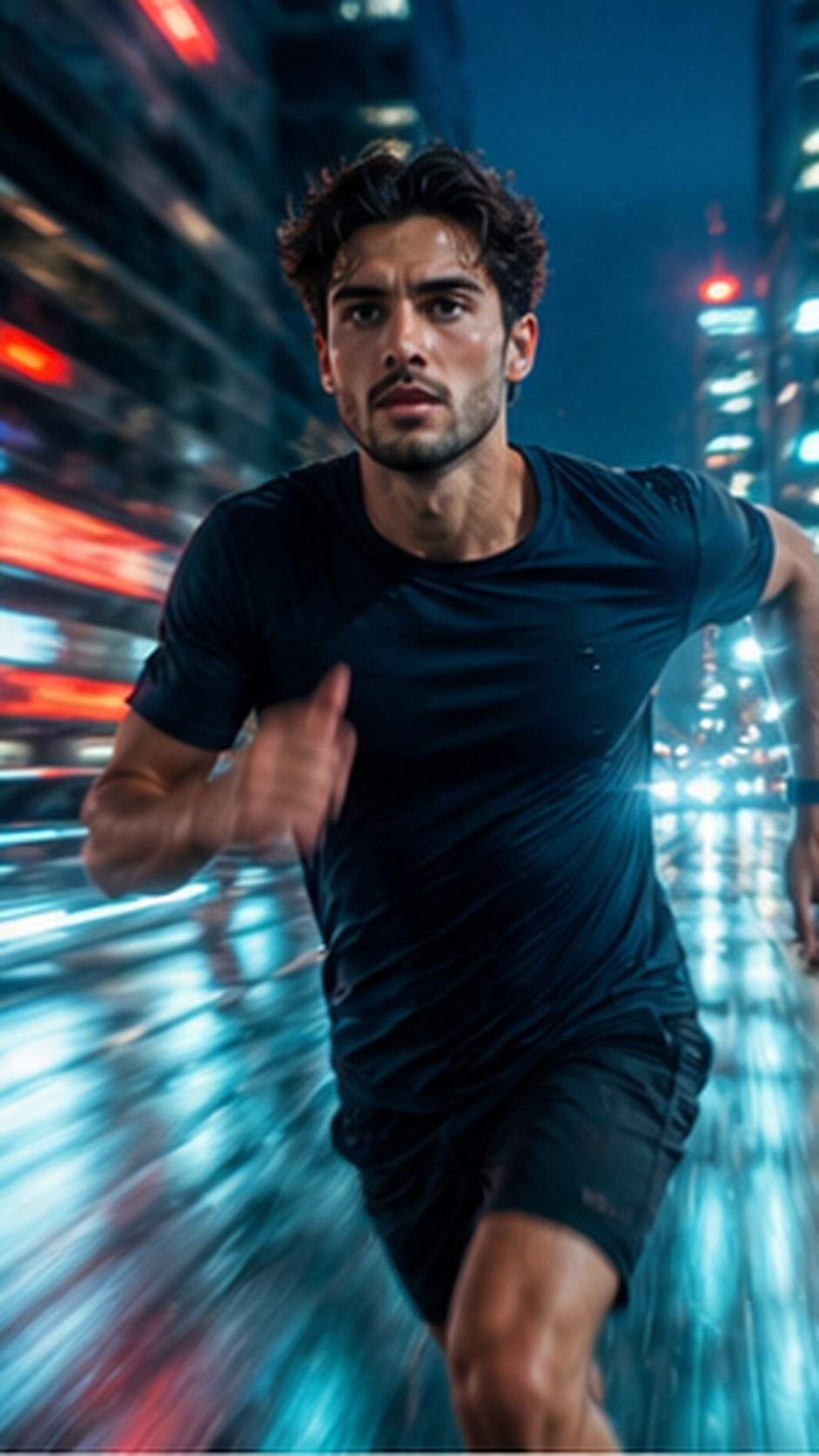 Hareket Bulanıklığı Etkisi AI Fotoğraf Düzenleme İstemleri mobil kahraman