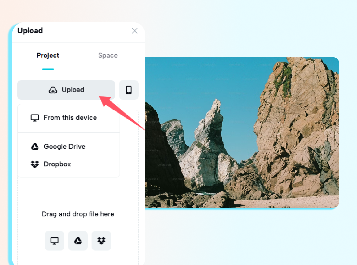 Upload HEIC to convert