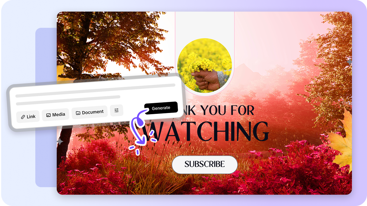 Turn prompts into outros