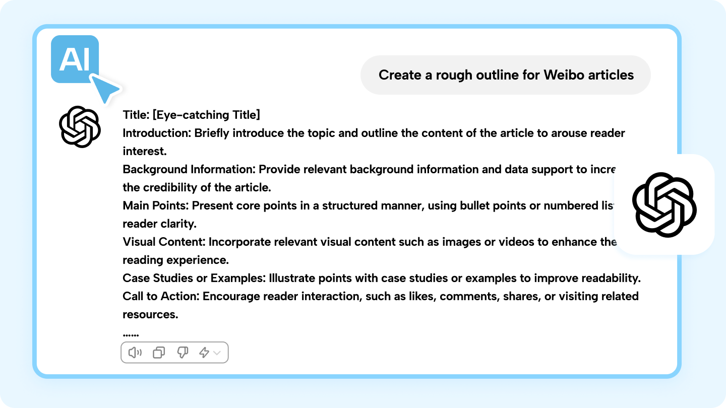 ChatGPT copywriting