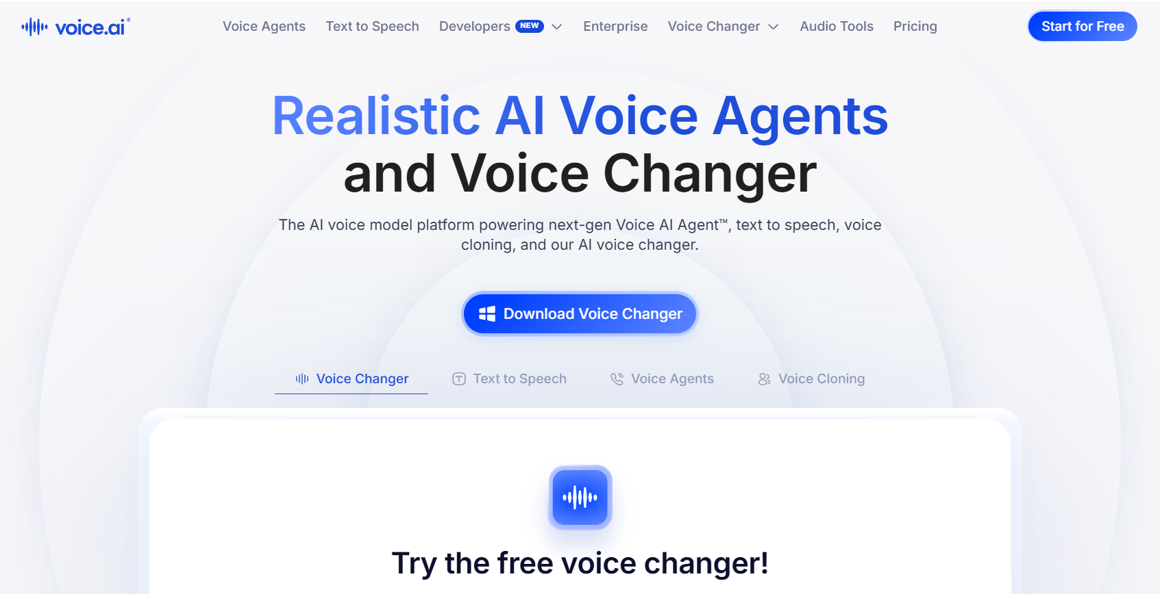 Voice.ai: Best for AI voice changing