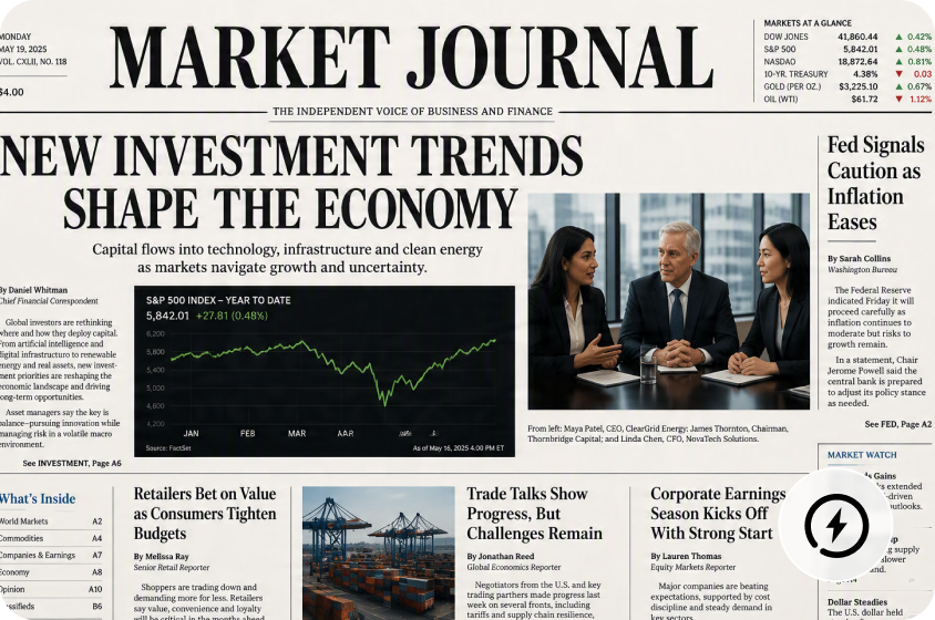 Create news without design skills
