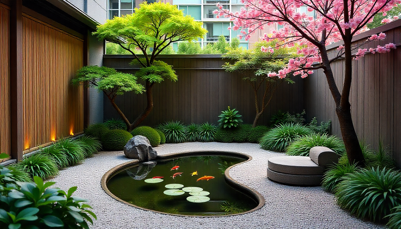 Retiro zen no quintal