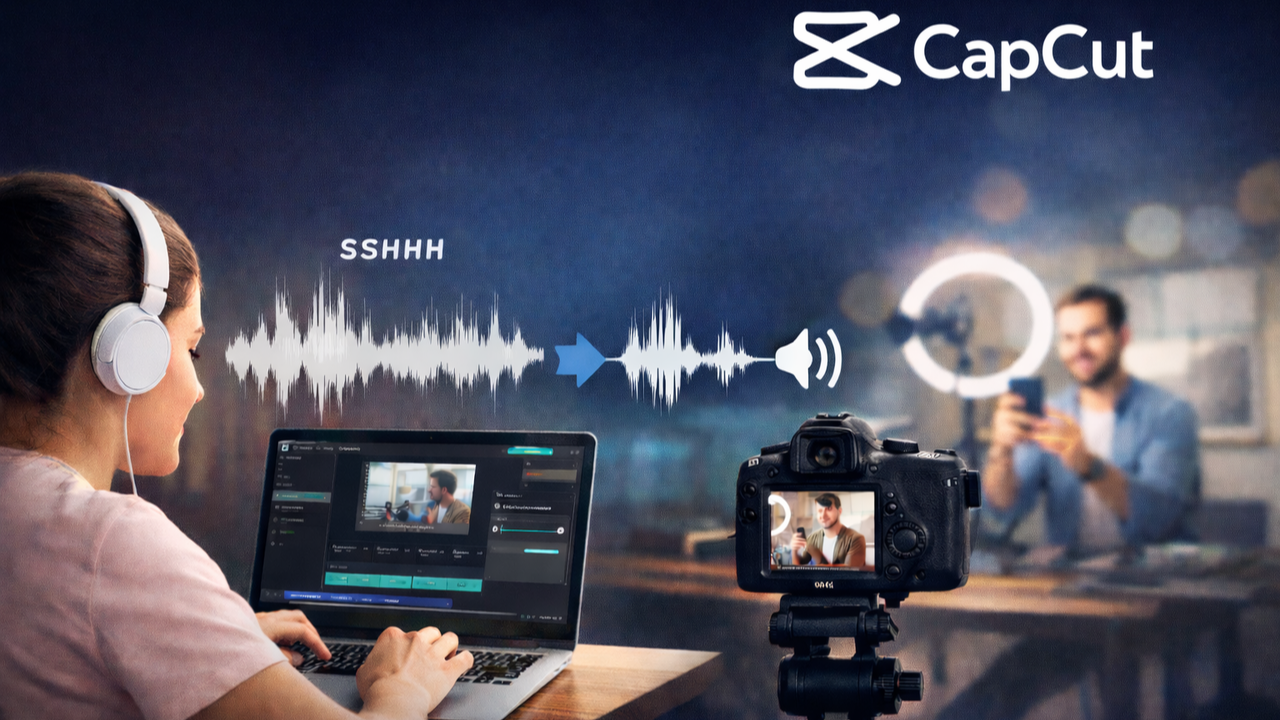 Tirar ruído de vídeo online grátis com CapCut