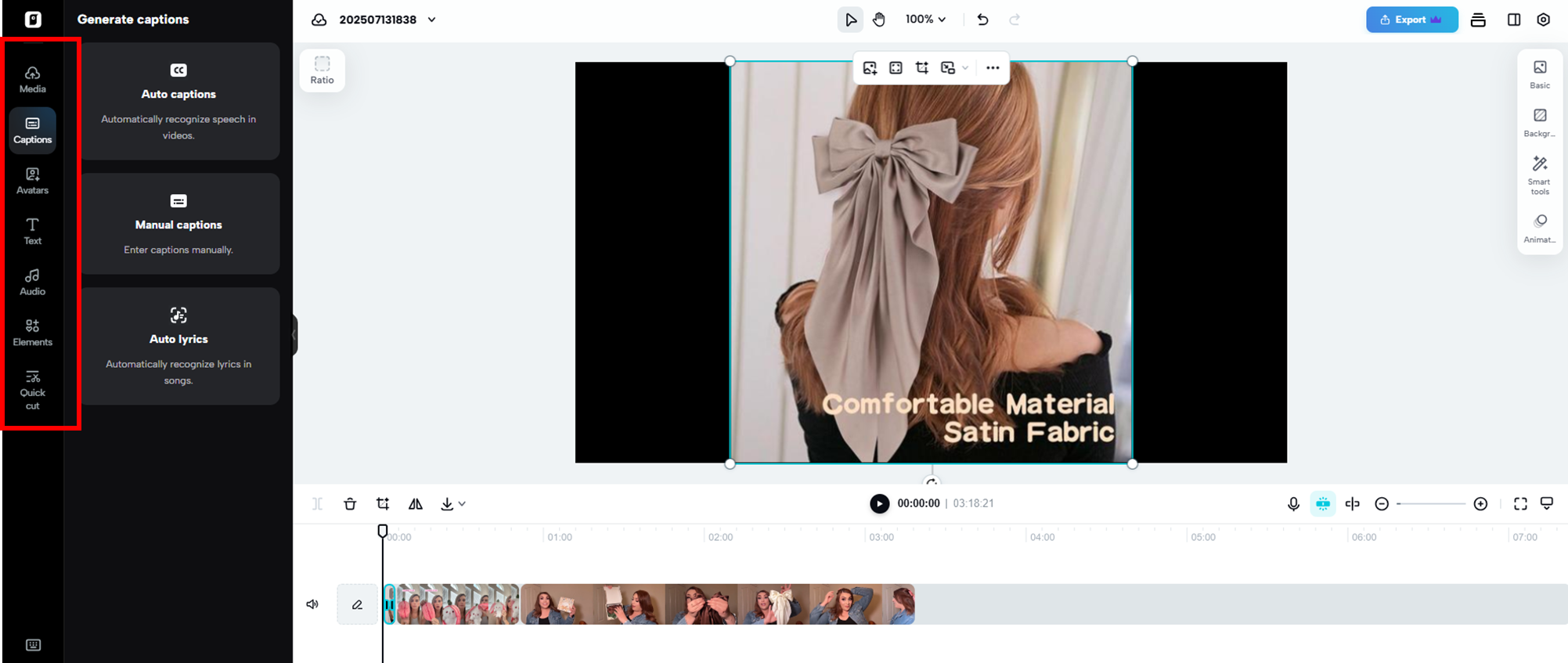 Edite e refine seu vídeo