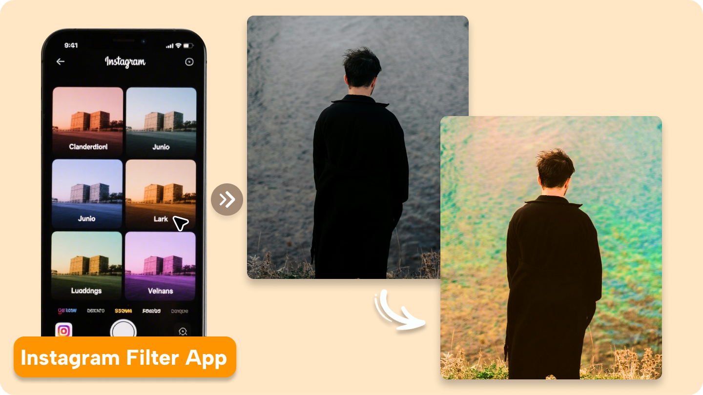 Application de filtres Instagram
