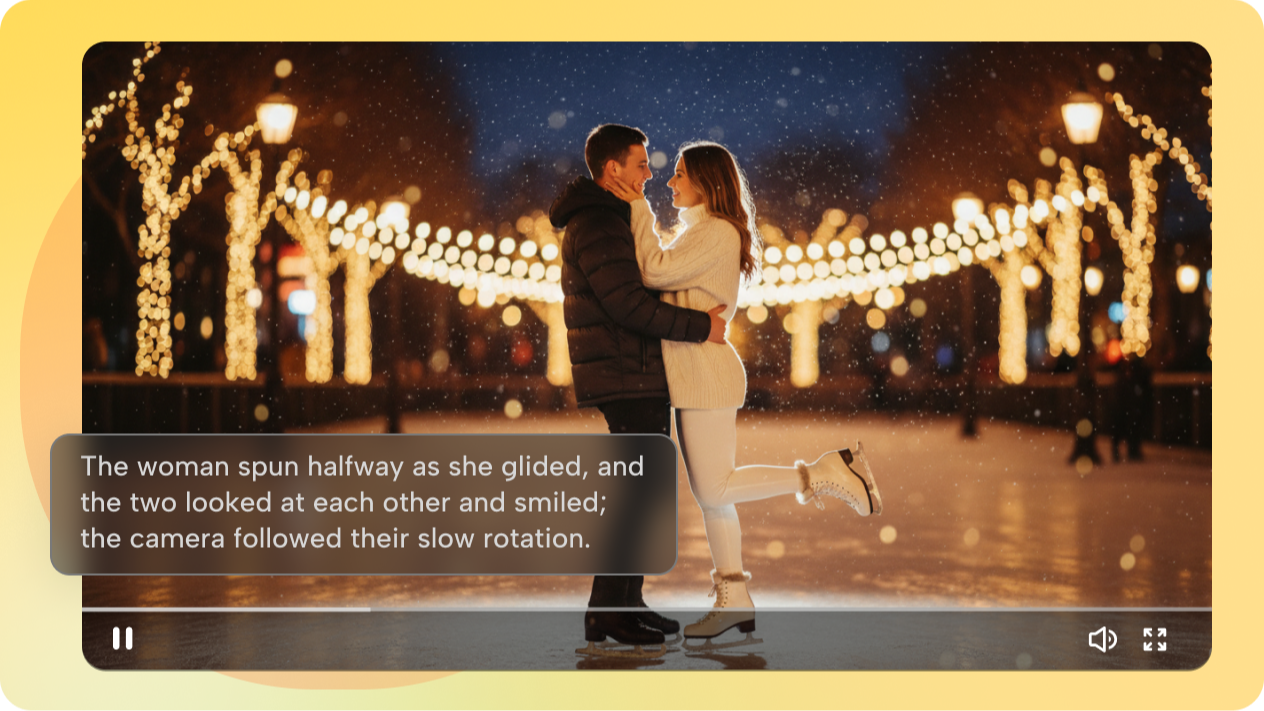 Visualisasikan mana-mana adegan daripada penerangan bertulis