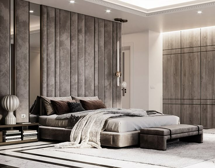 Luxury bedroom interior design