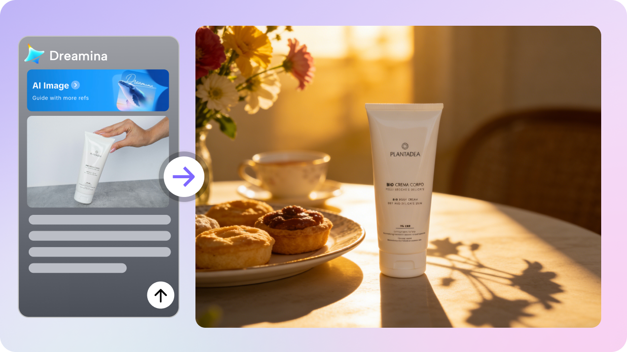 transform products into lifestyle scenes with image-to-image