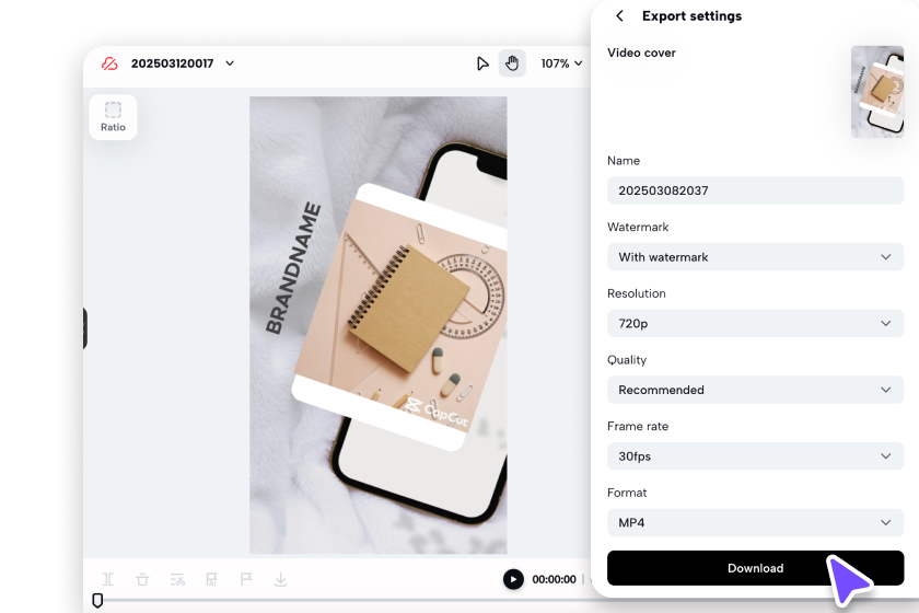 Okul tanıtım videonuzu dışa aktarın ve paylaşın