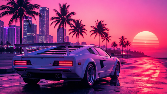 Ai Vaporwave Photo Prompts example