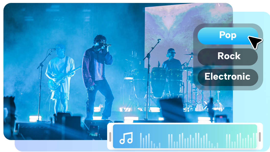 Utilisez CapCut créateur de chanson IA pour créer divers styles musicaux