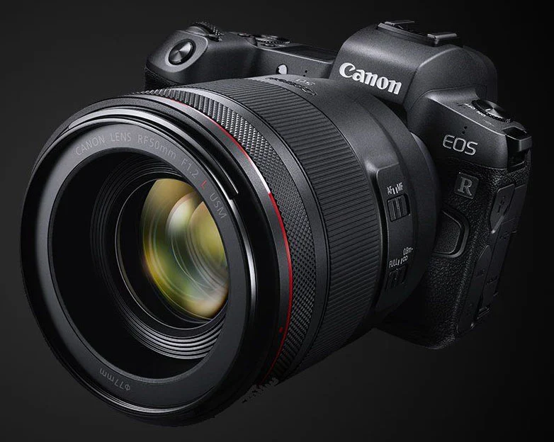 Canon's EOS R focus peaking camera