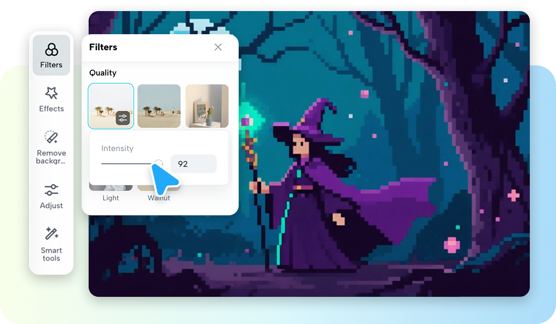 advanced editing tools in Pippit