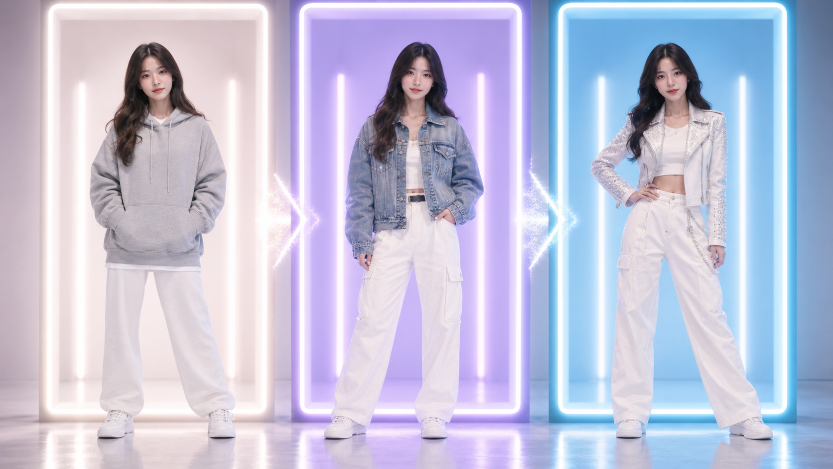 Hasil segera Penjana Video AI Trend K-Pop 5