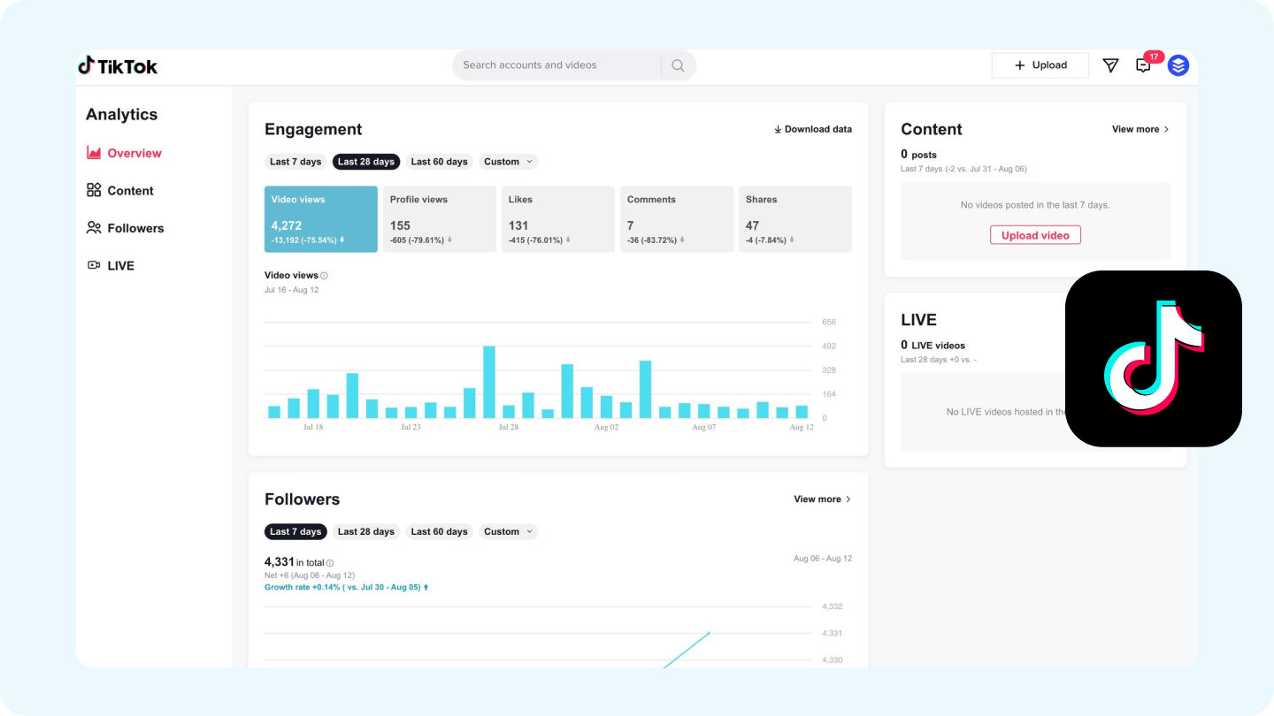 tiktok analytics