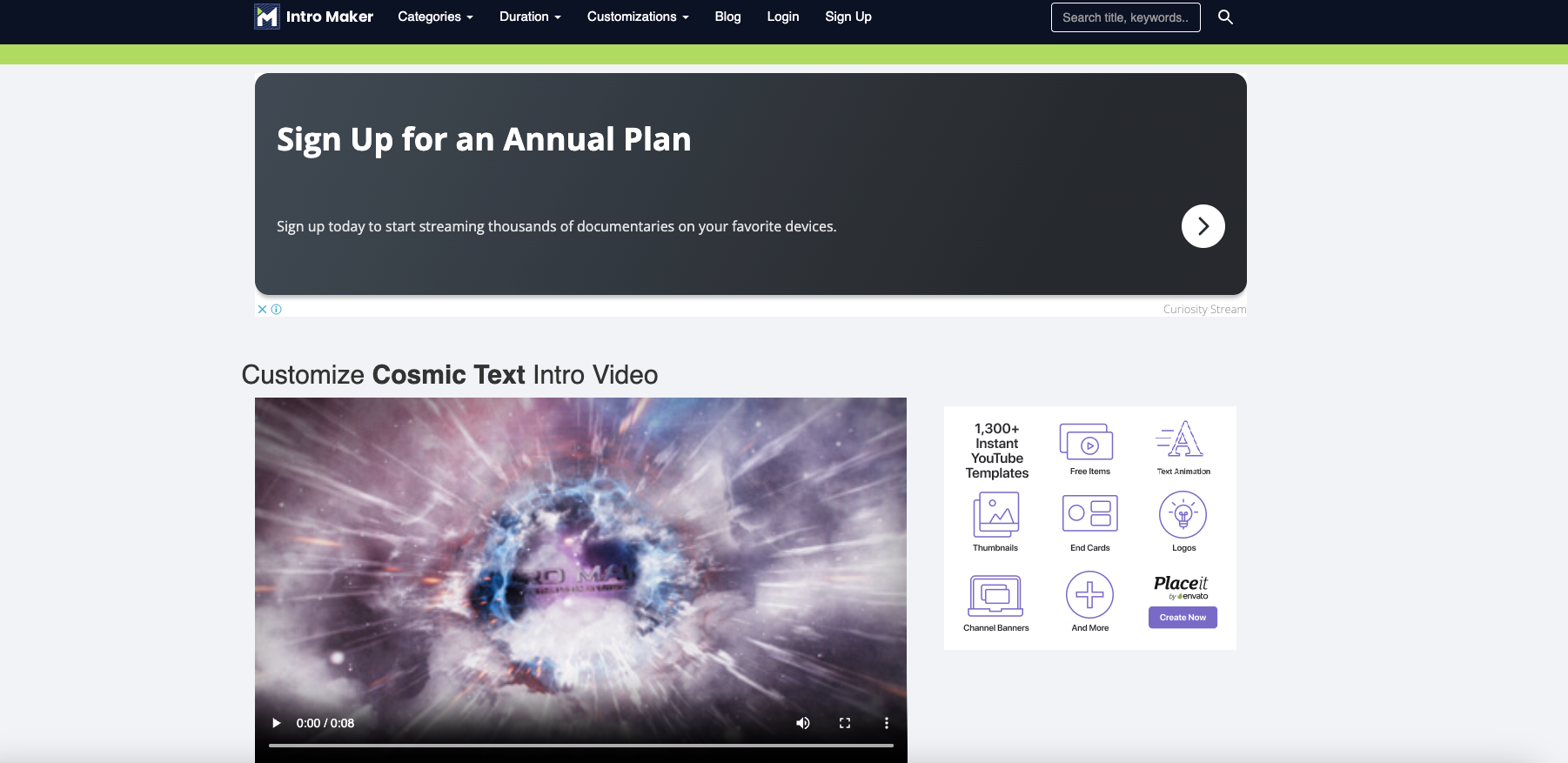 YouTube için bir giriş videosu nasıl oluşturulur